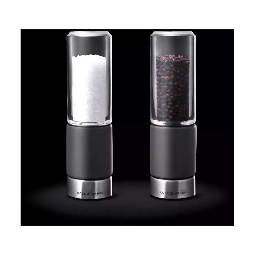 Cole&Mason - Salt- og pebekværne REGENT CONCRETE 2 stk. beton 18 cm