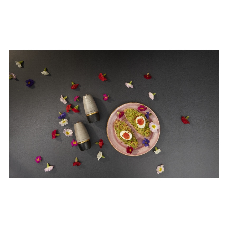 Cole&Mason - Saltbøsse BRIDGWATER PRECISION bøg/støbejern