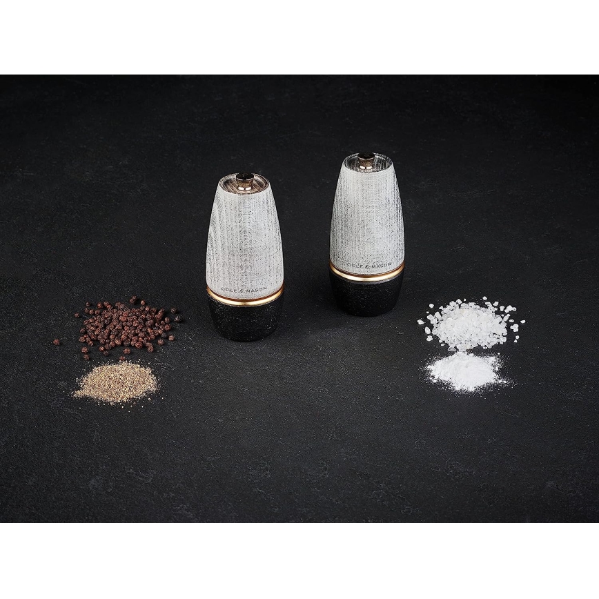 Cole&Mason - Saltbøsse BRIDGWATER PRECISION bøg/støbejern