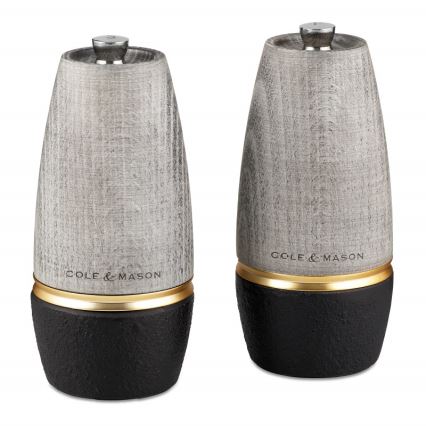 Cole&Mason - Saltbøsse BRIDGWATER PRECISION bøg/støbejern