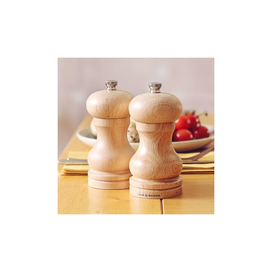 Cole&Mason - Saltbøsse CAPSTAN BEECH bøg 12 cm