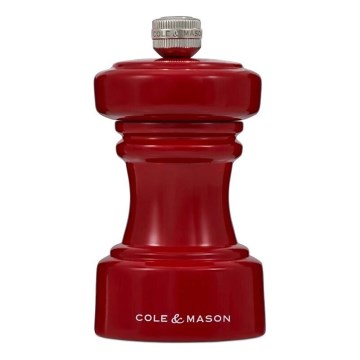Cole&Mason - Saltbøsse HOXTON 10,4 cm bøg/rød