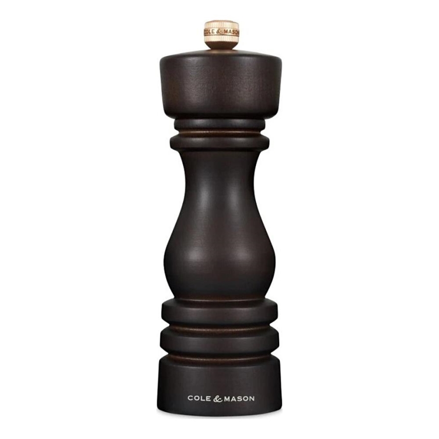 Cole&Mason - Saltbøsse LONDON 18 cm bøg/brun