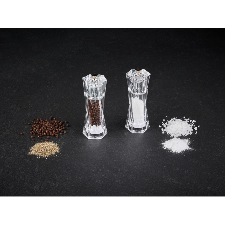 Cole&Mason - Sæt med salt- og peberkværne ALDEBURGH 2 stk. 14 cm