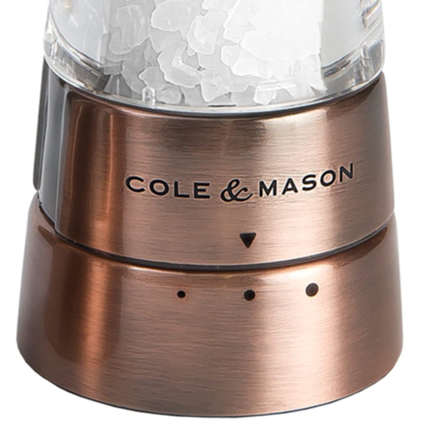 Cole&Mason - Sæt med salt- og peberkværne DERWENT 2 stk. 19 cm kobber