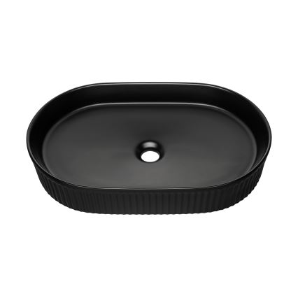 COMAD BEYOND 3 BLACK ( E-6531 ) - Bordmonteret håndvask BEYOND 56x36 cm keramik/mat sort