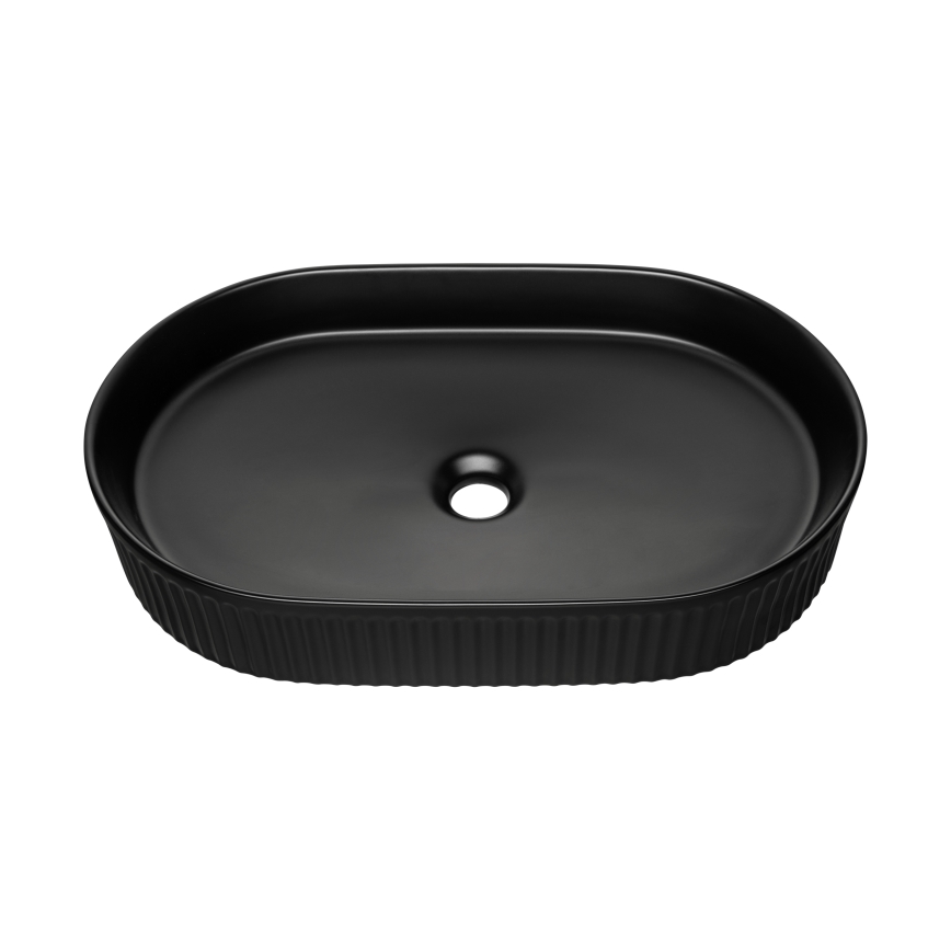 COMAD BEYOND 3 BLACK ( E-6531 ) - Bordmonteret håndvask BEYOND 56x36 cm keramik/mat sort