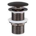 COMAD CLICK-CLACK T201GG-3 - Afløb til håndvask CLICK-CLACK diameter 7 cm grå