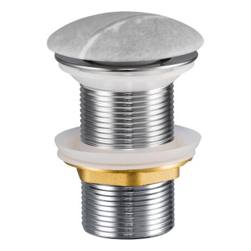 COMAD CLICK-CLACK T201M-H1-3 - Afløb til håndvask CLICK-CLACK diameter 7 cm mat grå