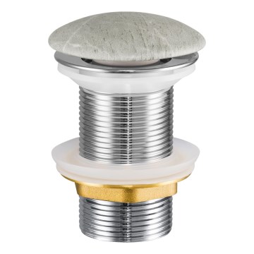COMAD CLICK-CLACK T201M-Y1-3 - Afløb til håndvask CLICK-CLACK diameter 7 cm mat grå