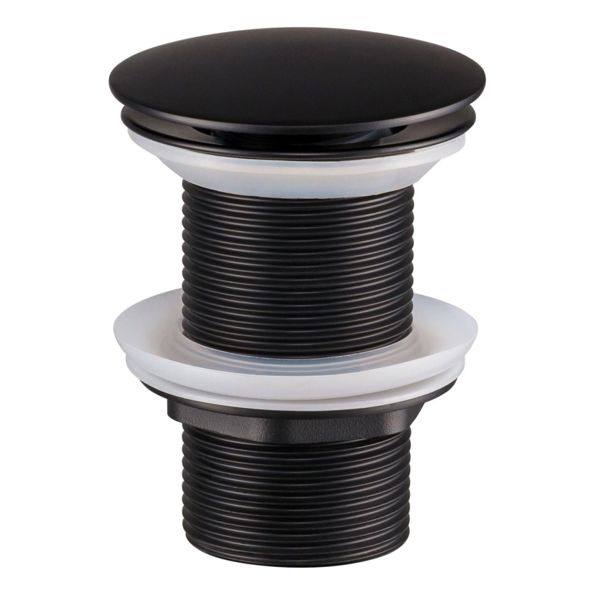COMAD CLICK-CLACK T201MBG-3 - Afløb til håndvask CLICK-CLACK diameter 7 cm mat sort