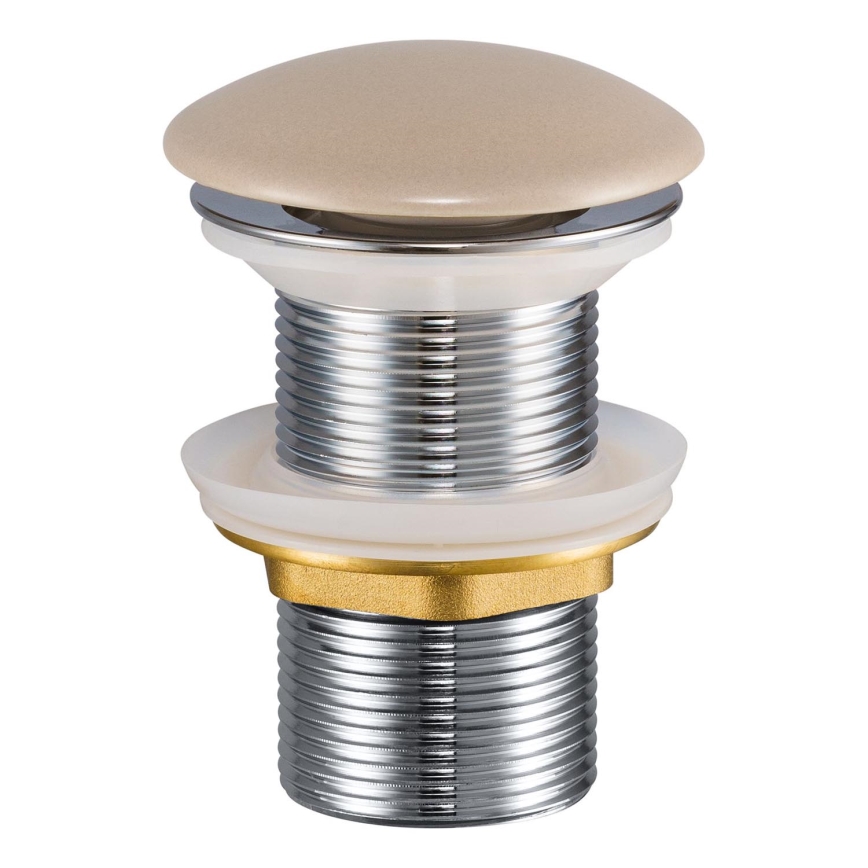 COMAD CLICK-CLACK T201MC-3 - Afløb til håndvask CLICK-CLACK diameter 7 cm mat cappuccino