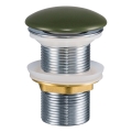 COMAD CLICK-CLACK T201MFG-3 - Afløb til håndvask CLICK-CLACK diameter 7 cm mat grøn