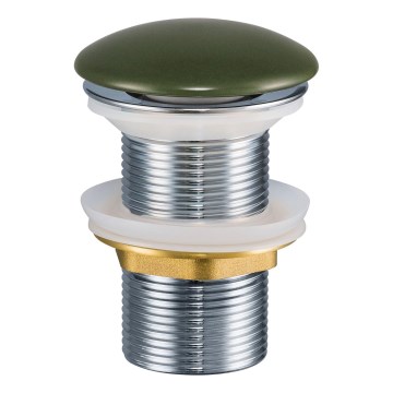 COMAD CLICK-CLACK T201MFG-3 - Afløb til håndvask CLICK-CLACK diameter 7 cm mat grøn