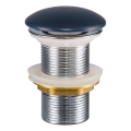 COMAD CLICK-CLACK T201MNB-3 - Afløb til håndvask CLICK-CLACK diameter 7 cm mat marineblå blå