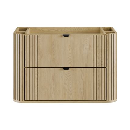 COMAD OVALIA CREMONA 82-80-46-2S - Badeværelsesskab til håndvask OVALIA 52x80 cm eg Cremona