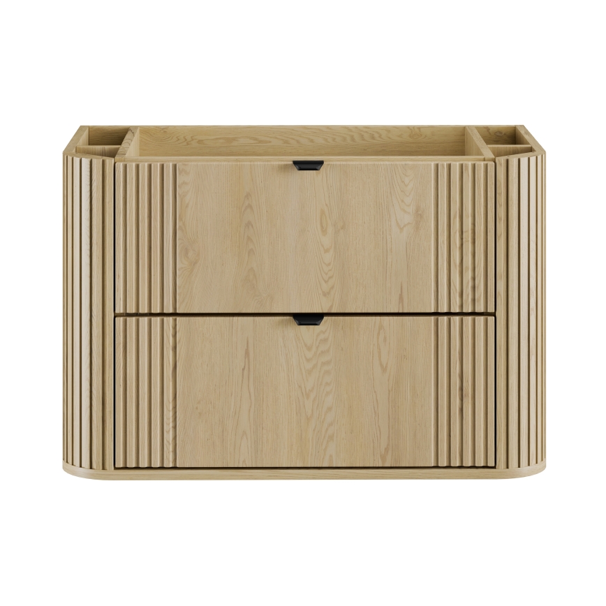 COMAD OVALIA CREMONA 82-80-46-2S - Badeværelsesskab til håndvask OVALIA 52x80 cm eg Cremona