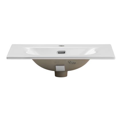 COMAD SKY 3 60CM ( E-8099-3-60 ) - Nedfældet vask SKY 61x40 cm keramik/skinnende hvid