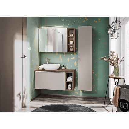 COMAD UM-6252 SMILE 40 DP - Bordmonteret håndvask SMILE 41x41 cm keramik/skinnende hvid