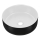 COMAD UM-6259 SIMPLE 8. - Bordmonteret håndvask SIMPLE diameter 36 cm keramik/mat hvid/mat sort