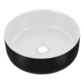 COMAD UM-6259 SIMPLE 8. - SIMPLE bordmonteret håndvask pr. 36 cm keramik/mat hvid/mat sort