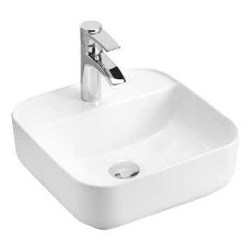 COMAD UM-6288 MAGIC 40 DP - Indbygget vask MAGIC 40x40 cm keramik/blank hvid