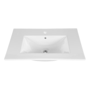 COMAD UM-CFP LAVA 50D - Indbygget vask LAVA 51x46 cm keramik/skinnende hvid