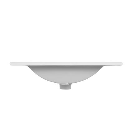 COMAD UM-CFP LAVA 50D - Nedfældet vask LAVA 51x46 cm keramik/skinnende hvid