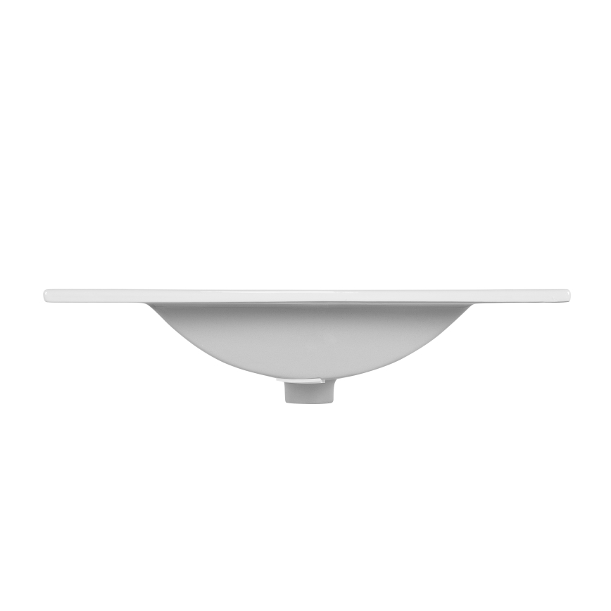 COMAD UM-CFP LAVA 80D - Nedfældet vask LAVA 81x46 cm keramik/skinnende hvid