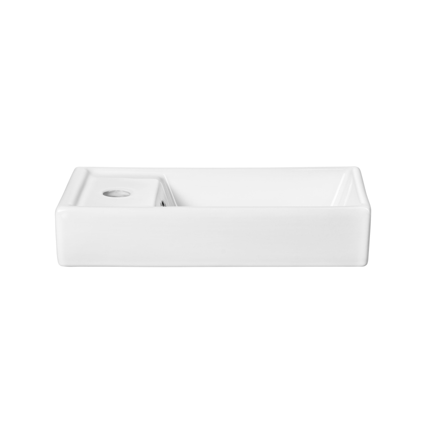 COMAD UM-VEDEA 40 - Bordmonteret håndvask VEDEA 40x22 cm keramik/skinnende hvid