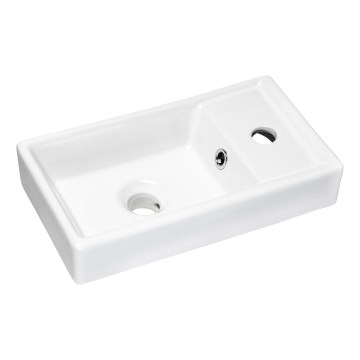 COMAD UM-VEDEA 40 - Vask til bordplade VEDEA 40x22 cm keramik/blank hvid