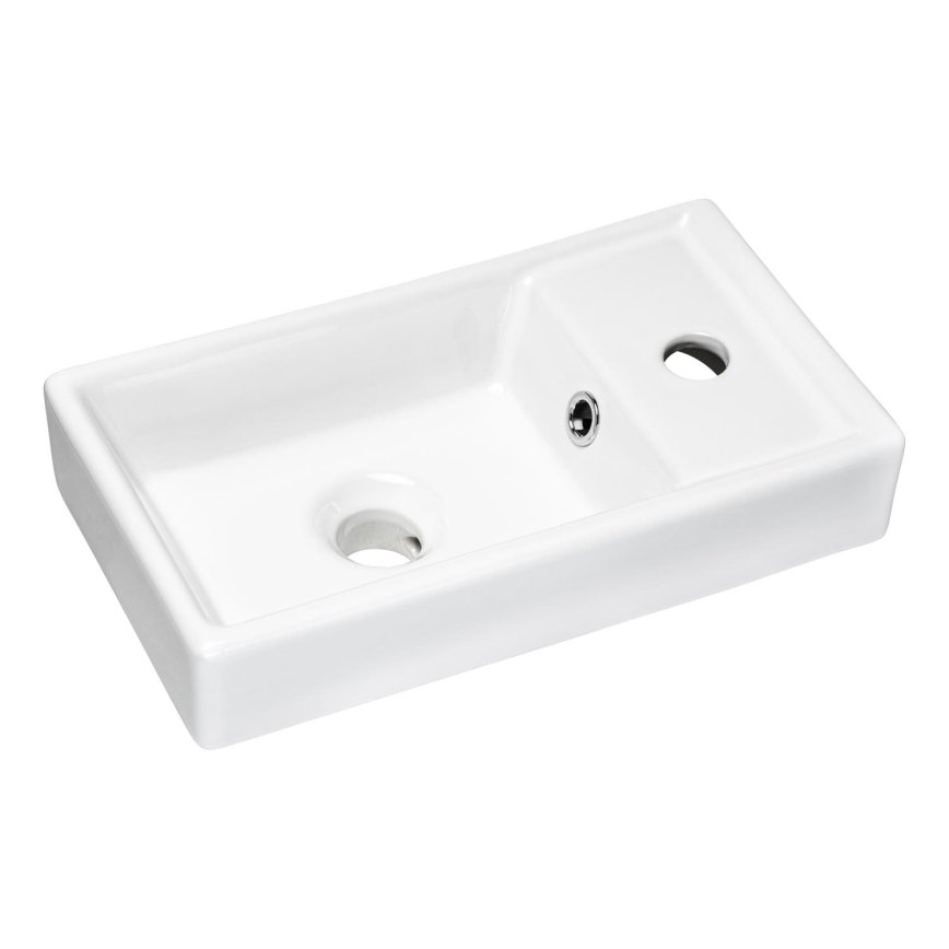 COMAD UM-VEDEA 40 - Vask til bordplade VEDEA 40x22 cm keramik/blank hvid