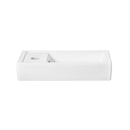 COMAD UM-VEDEA 40 - Vask til bordplade VEDEA 40x22 cm keramik/blank hvid
