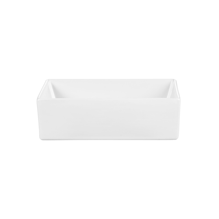 COMAD UN-GAJA35-SW 78570A(35) - Bordmonteret håndvask GAJA 35x22 cm keramik/skinnende hvid