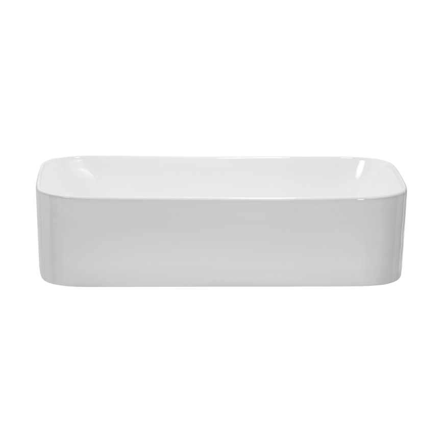 COMAD UN-KATI60-SW 7857B(60) - Bordmonteret håndvask KATI 61x38 cm keramik/skinnende hvid