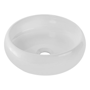 COMAD UN-WIKI-SW - Bordmonteret håndvask WIKI diameter 36 cm keramik/skinnende hvid