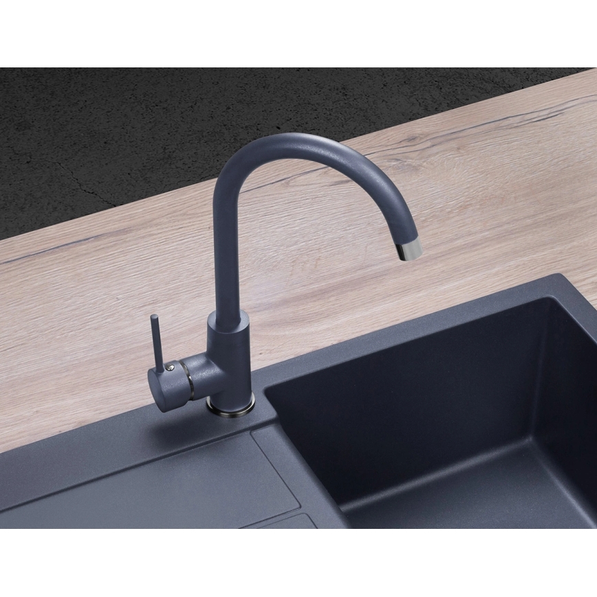 Concept BDG3334DG - Køkkenarmatur 33,5 cm granit/mørkegrå