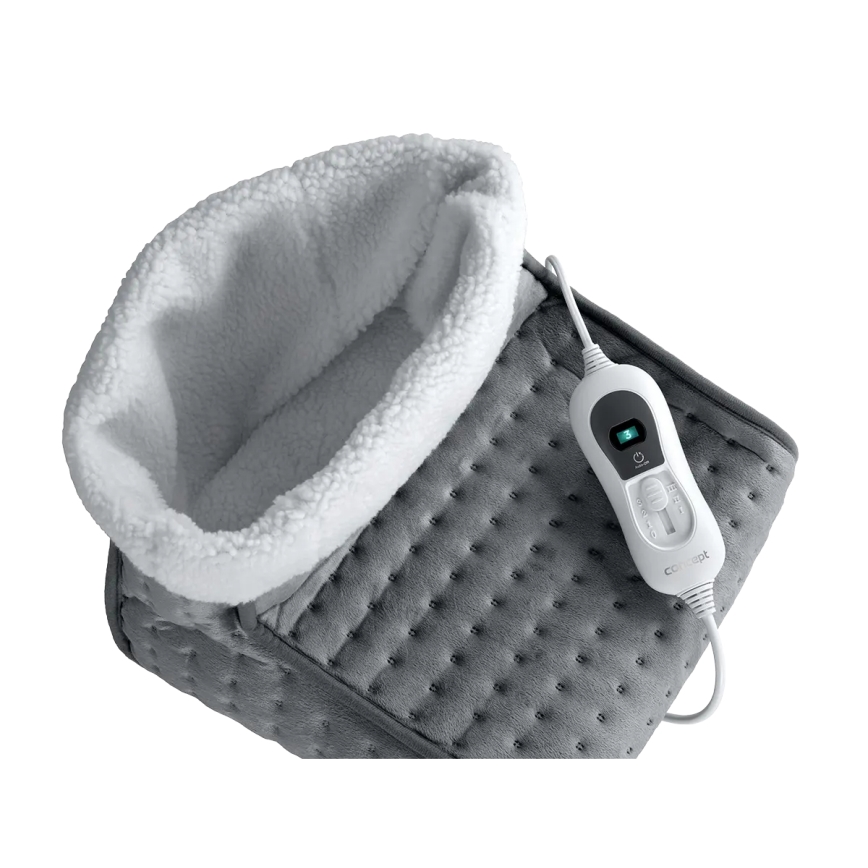 Concept BV1020 - Elektrisk opvarmet støvle 100W/230V 30x30 cm grå/hvid