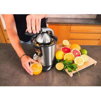 Concept CE3520 - Armbetjent citruspresser 0,75 l 160W/230V rustfrit stål