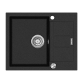 Concept DG05C45BC - Køkkenvask CUBIS 50 x 62 cm, granit/sort
