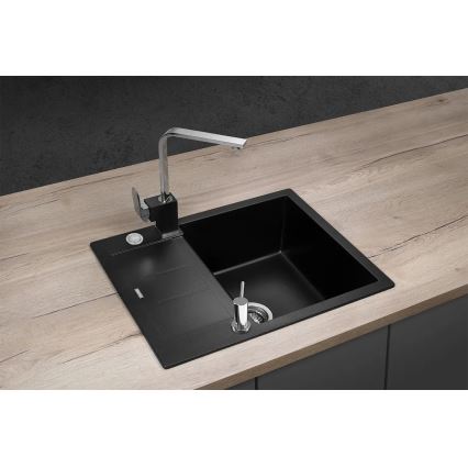 Concept DG05C45BC - Køkkenvask CUBIS 50 x 62 cm, granit/sort