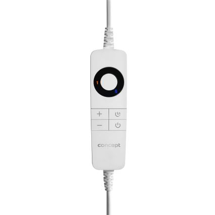 Concept DV7430 - Elektrisk varmeunderlag 100W/230V 150x80 cm grå