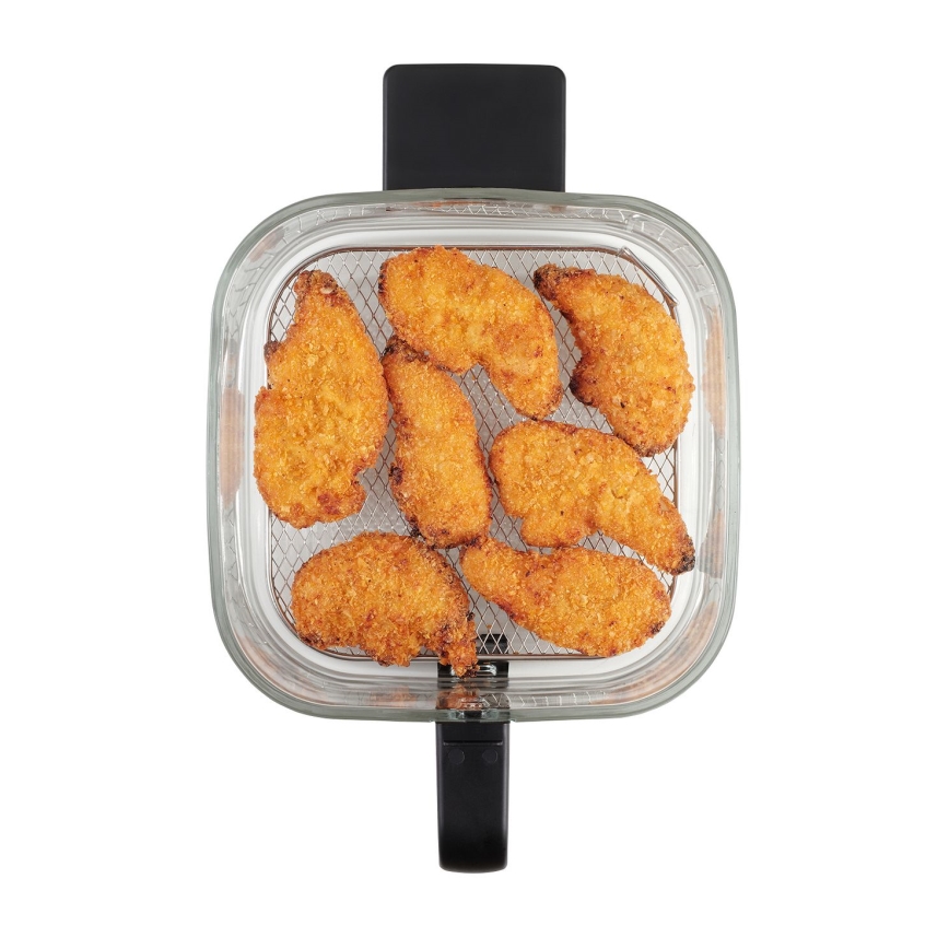 Concept FR5500 - Airfryer GLASS & FAST 5,5 l 1200W/230V sort