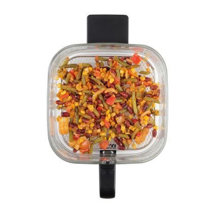 Concept FR5500 - Airfryer GLASS & FAST 5,5 l 1200W/230V sort