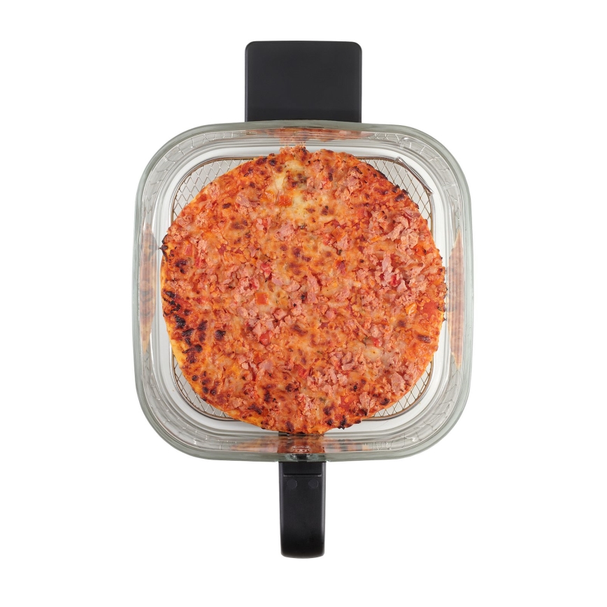 Concept FR5500 - Airfryer GLASS & FAST 5,5 l 1200W/230V sort