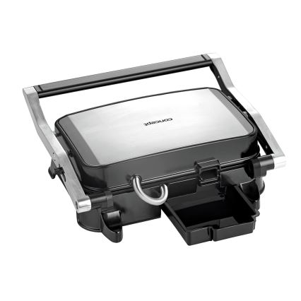 Concept ge2005 - Kontaktgrill 1500W/230V rustfri/sort