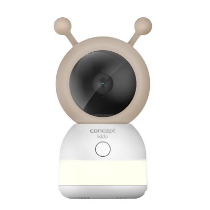 Concept KD4000 - Smart babymonitor med bevægelsessensor SMART KIDO 4,5W/230V Wi-Fi beige