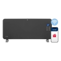 Concept KS4100 - Smart elektrisk konvektor/varmeovn 1000/2000W Wi-Fi IP24 grå