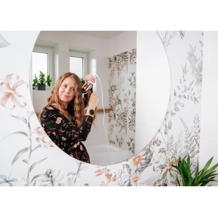 Concept KT2140 - Tredelt krøllejern til håret GLAM STYLE 100W/230V hvid/rosaguld