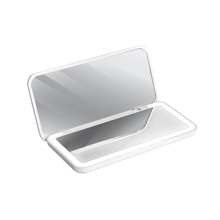 Concept KZ2010 - LED lomme-kosmetikspejl PERFECT SKIN LED/1,5W/5V 4500-5500K 300 mAh hvid